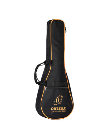 Ortega RUGA-ORG Gaucho Series Ukulele 4 String - Orange + Bag
