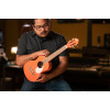 Ortega RUGA-ORG Gaucho Series Ukulele 4 String - Orange + Bag