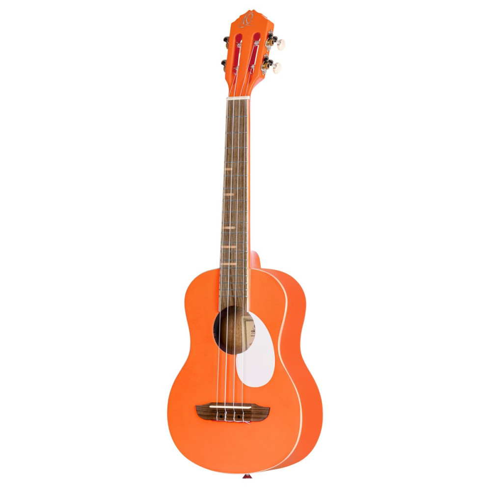 Ortega RUGA-ORG Gaucho Series Ukulele 4 String - Orange + Bag
