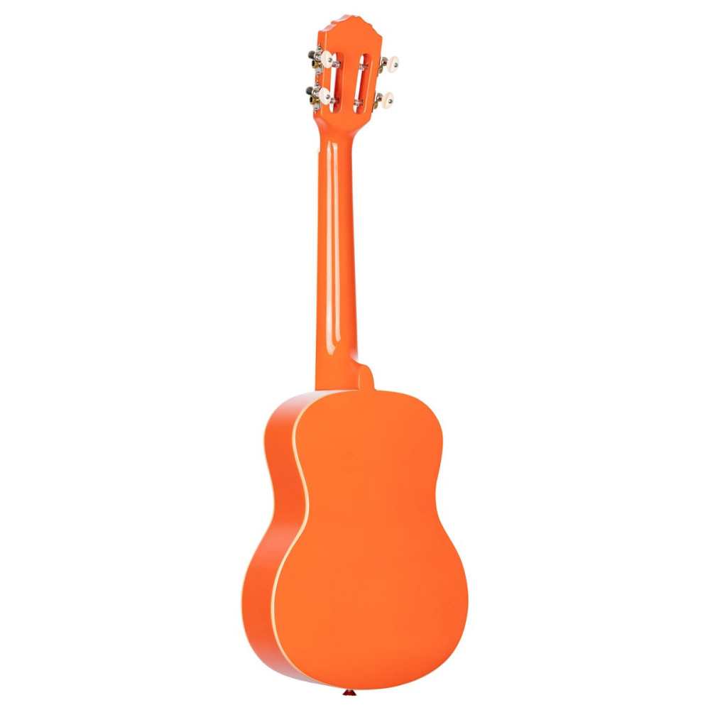 Ortega RUGA-ORG Gaucho Series Ukulele 4 String - Orange + Bag
