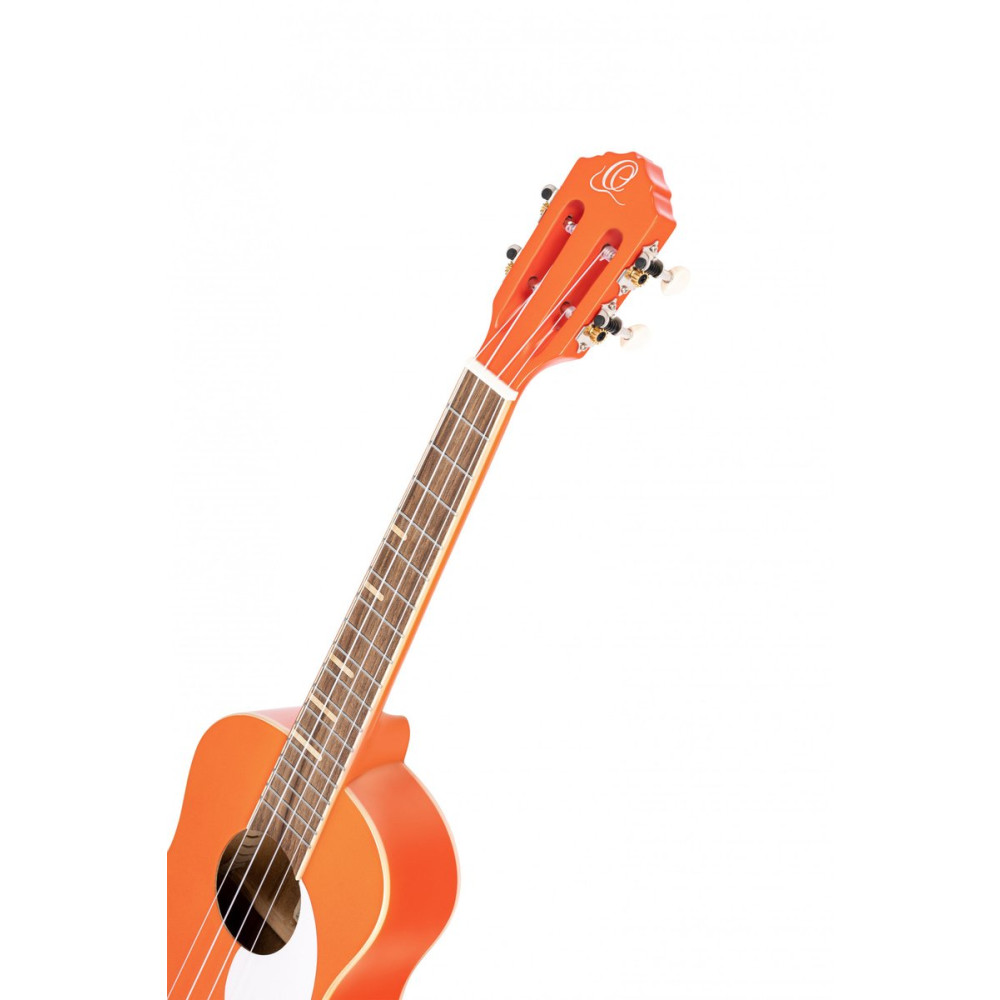 Ortega RUGA-ORG Gaucho Series Ukulele 4 String - Orange + Bag