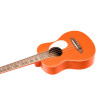 Ortega RUGA-ORG Gaucho Series Ukulele 4 String - Orange + Bag
