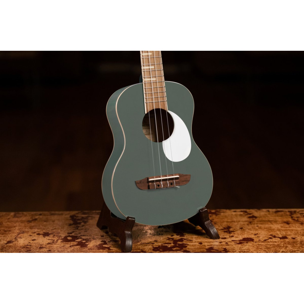 Ortega RUGA-PLT Gaucho Series Ukulele 4 String - Platinum Grey + Bag