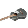 Ortega RUGA-PLT Gaucho Series Ukulele 4 String - Platinum Grey + Bag