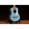 Ortega RUGA-SKY Gaucho Series Ukulele 4 String - Sky Blue + Bag
