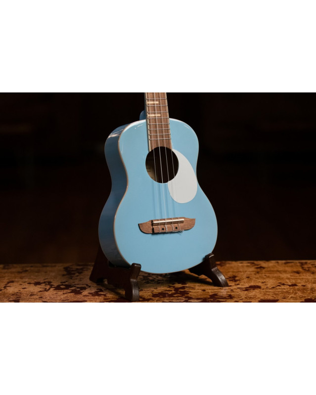 Ortega RUGA-SKY Gaucho Series Ukulele 4 String - Sky Blue + Bag