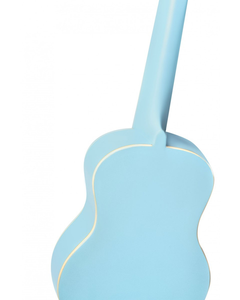 Ortega RUGA-SKY Gaucho Series Ukulele 4 String - Sky Blue + Bag