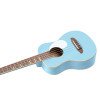 Ortega RUGA-SKY Gaucho Series Ukulele 4 String - Sky Blue + Bag