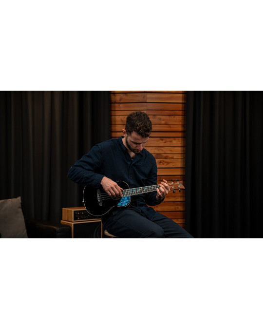 Ortega RUGH-BKT Ghost Series Tenor Ukulele 4 String