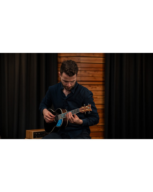 Ortega RUGH-BKT Ghost Series Tenor Ukulele 4 String