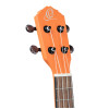 Ortega RUHWCE Custom Built Series Halloween Edition Concert Preamp Ukulele 4 String - Pumpkin Orange