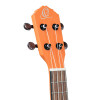 Ortega RUHWCE Custom Built Series Halloween Edition Concert Preamp Ukulele 4 String - Pumpkin Orange