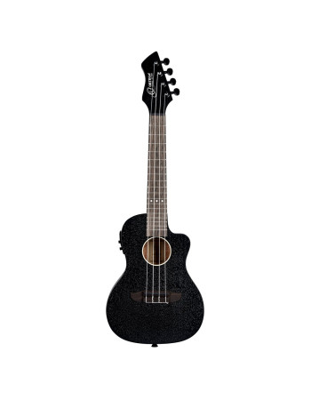 Ortega RUHZ-CE-SBK Horizon Series Concert Ukulele 4 String - Okoume Black
