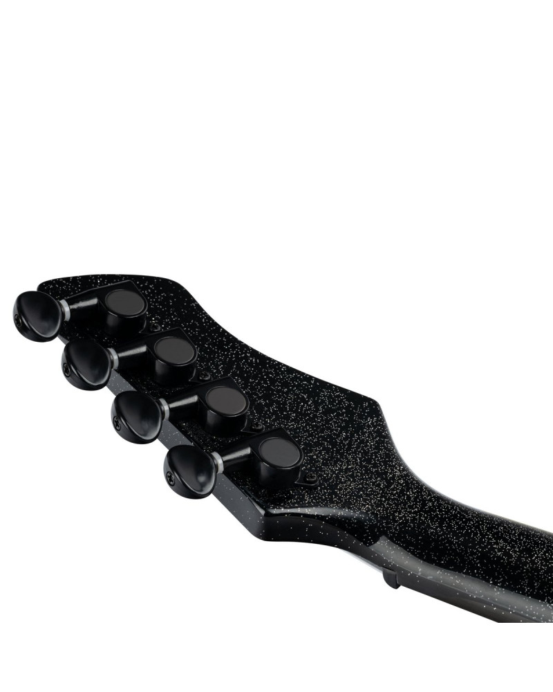 Ortega RUHZ-CE-STAR Horizon Series Concert Ukulele 4 String - Black Sparkle + Bag