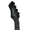 Ortega RUHZ-CE-STAR Horizon Series Concert Ukulele 4 String - Black Sparkle + Bag