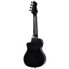 Ortega RUHZ-CE-STAR Horizon Series Concert Ukulele 4 String - Black Sparkle + Bag