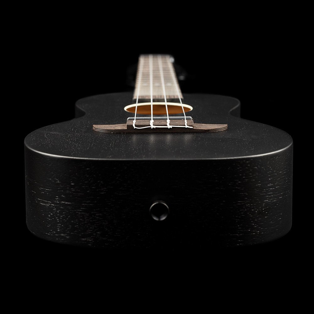 Ortega RUHZ-SBK Horizon Series Concert Ukulele 4 String - Okoume Black