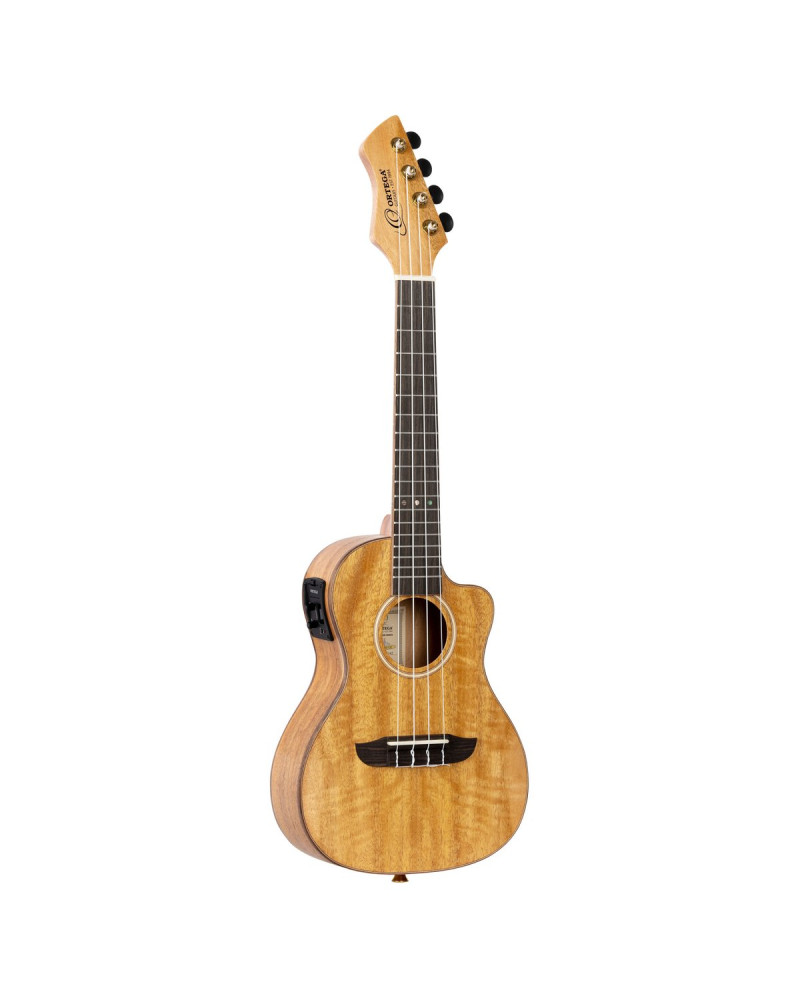 Ortega RUMG-CE Horizon Series Concert Preamp Ukulele 4 String - Mango Natural + Bag