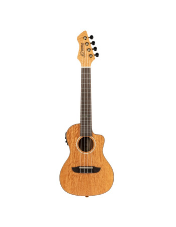 Ortega RUMG-CE Horizon Series Concert Preamp Ukulele 4 String - Mango Natural + Bag