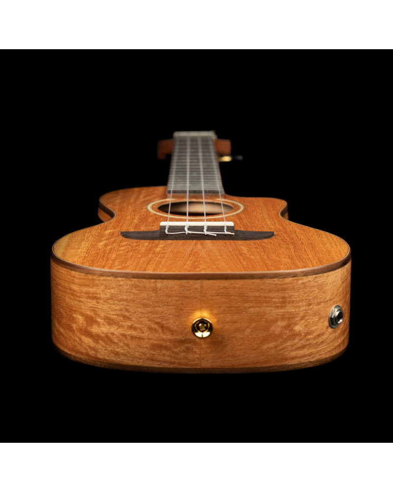 Ortega RUMG-CE Horizon Series Concert Preamp Ukulele 4 String - Mango Natural + Bag