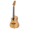 Ortega RUMG-CE-L Horizon Series Concert Preamp Ukulele 4 String Lefty - Mango Natural + Bag