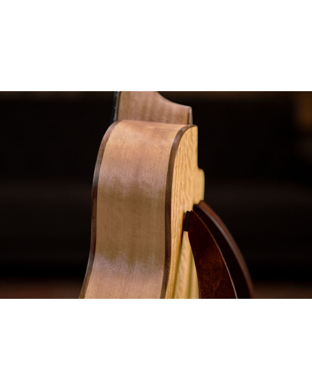 Ortega RUMG-CE-L Horizon Series Concert Preamp Ukulele 4 String Lefty - Mango Natural + Bag