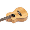 Ortega RUMG-CE-L Horizon Series Concert Preamp Ukulele 4 String Lefty - Mango Natural + Bag