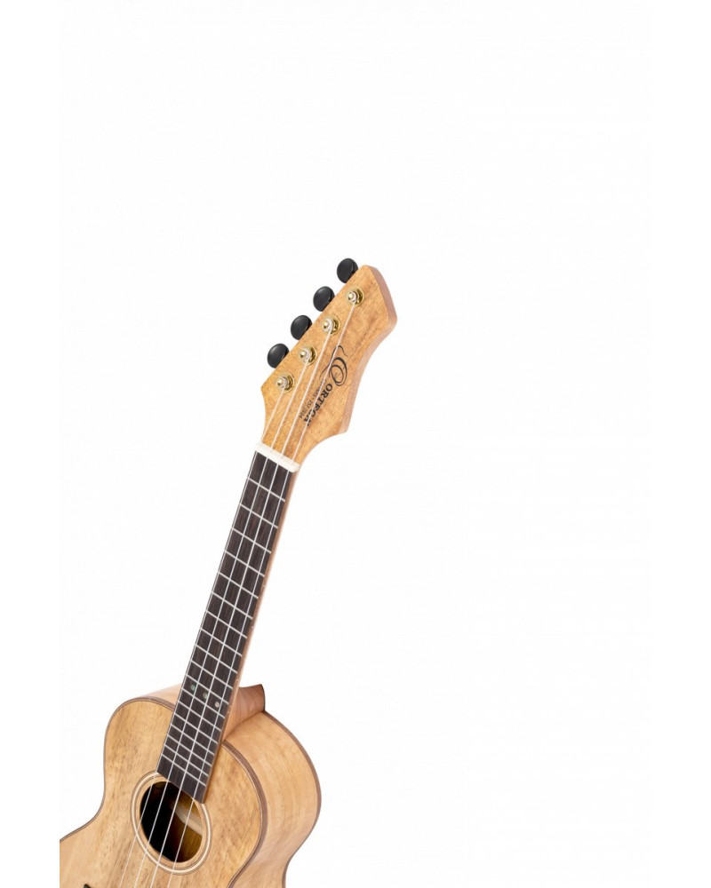 Ortega RUMG-L Horizon Series Concert Ukulele 4 String Lefty - Mango Natural + Bag