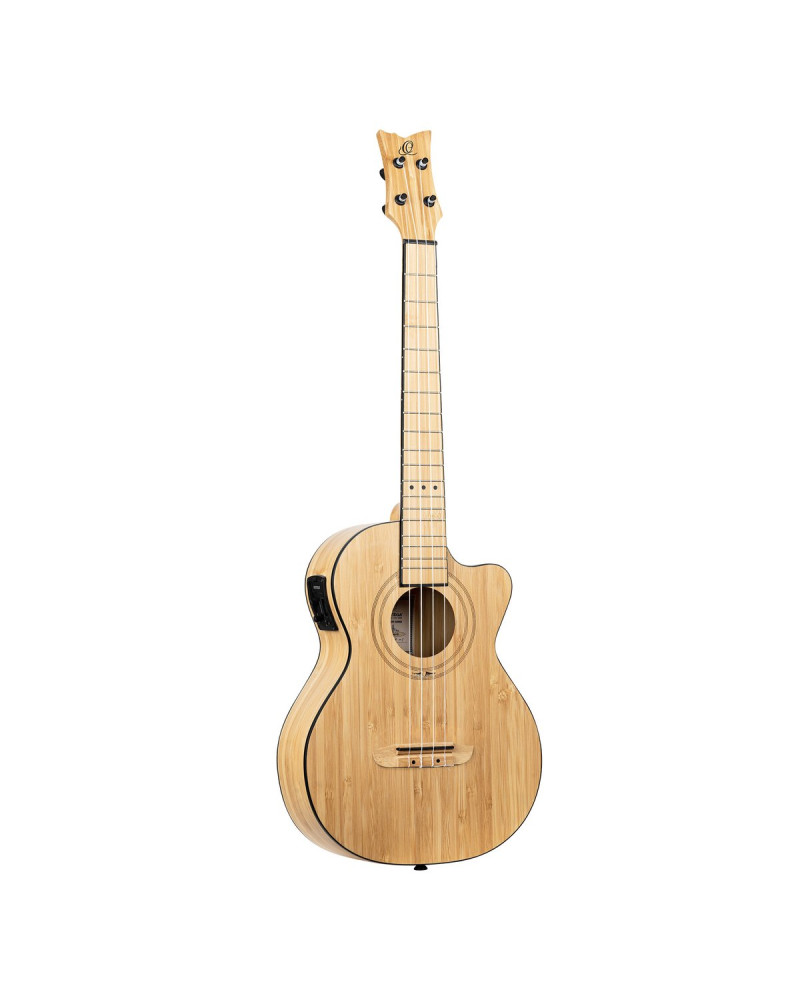 Ortega RUNAB-BA Bamboo Series Baritone Ukulele 4-String + Pro Gig Bag