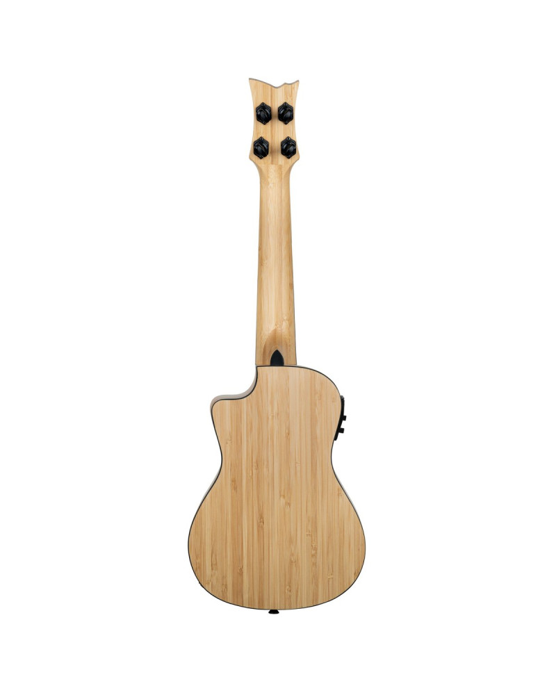Ortega RUNAB-CC Bamboo Series Concert Ukulele 4 String - Solid Bamboo Natural + Bag