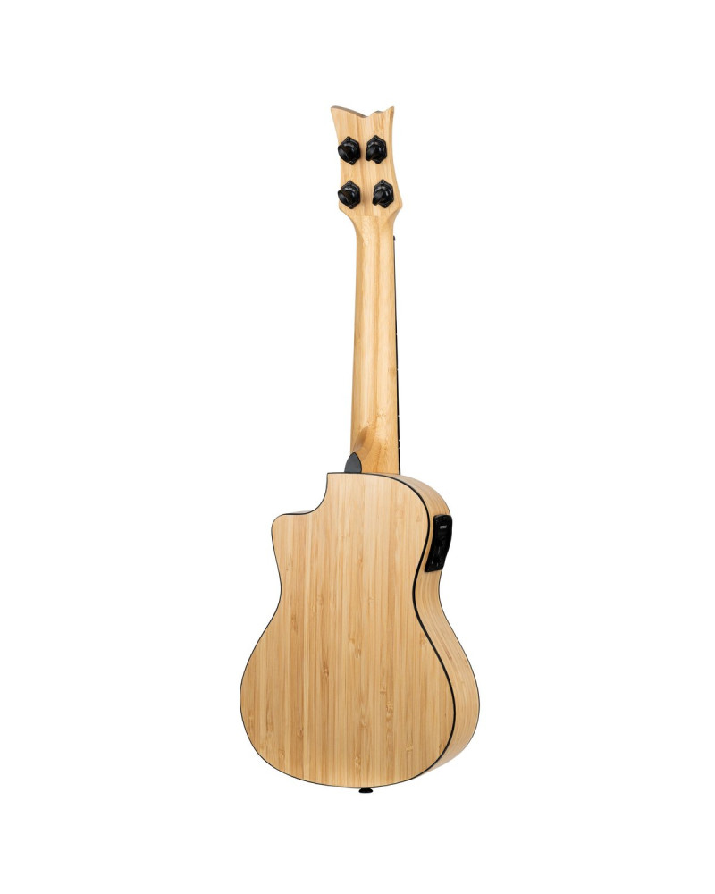 Ortega RUNAB-CC Bamboo Series Concert Ukulele 4 String - Solid Bamboo Natural + Bag