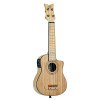 Ortega RUNAB-SO Bamboo Series Soprano Ukulele 4 String - Solid Bamboo Natural + Bag