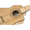 Ortega RUNAB-SO Bamboo Series Soprano Ukulele 4 String - Solid Bamboo Natural + Bag