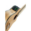 Ortega RUNAB-SO Bamboo Series Soprano Ukulele 4 String - Solid Bamboo Natural + Bag