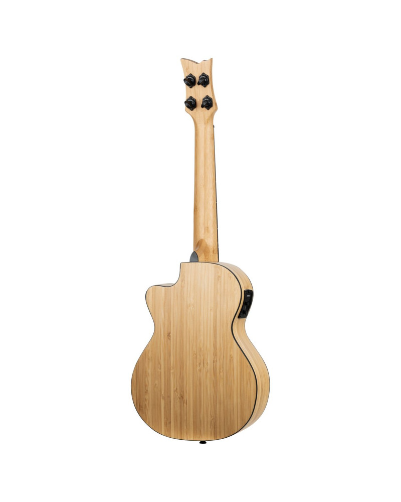 Ortega RUNAB-TE Bamboo Series Tenor Ukulele 4 String - Solid Bamboo Natural + Bag