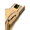 Ortega RUNAB-UB Bamboo Series Short Scale Uke Bass 4 String - Solid Bamboo + Bag