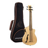 Ortega RUNAB-UB Bamboo Series Short Scale Uke Bass 4 String - Solid Bamboo + Bag