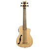 Ortega RUNAB-UB Bamboo Series Short Scale Uke Bass 4 String - Solid Bamboo + Bag