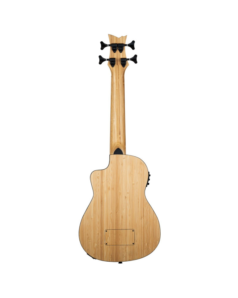 Ortega RUNAB-UB Bamboo Series Short Scale Uke Bass 4 String - Solid Bamboo + Bag
