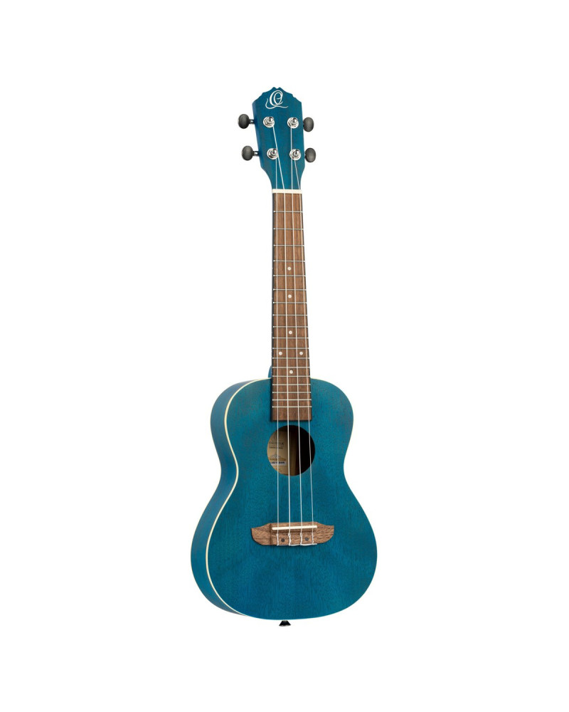 Ortega RUOCEAN Earth Series Concert Ukulele 4 String - Ocean Blue