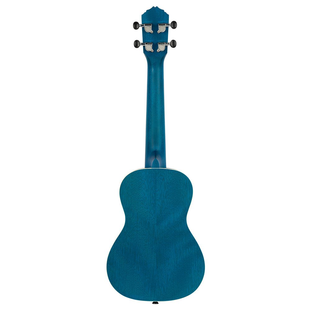 Ortega RUOCEAN Earth Series Concert Ukulele 4 String - Ocean Blue