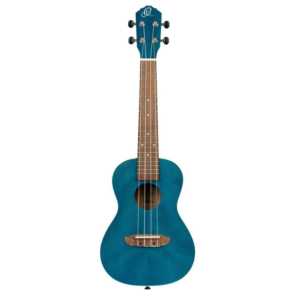 Ortega RUOCEAN Earth Series Concert Ukulele 4 String - Ocean Blue
