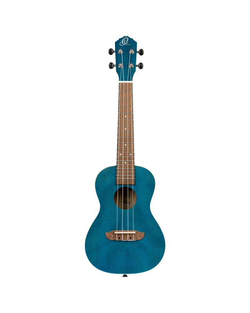 Ortega RUOCEAN Earth Series Concert Ukulele 4 String - Ocean Blue