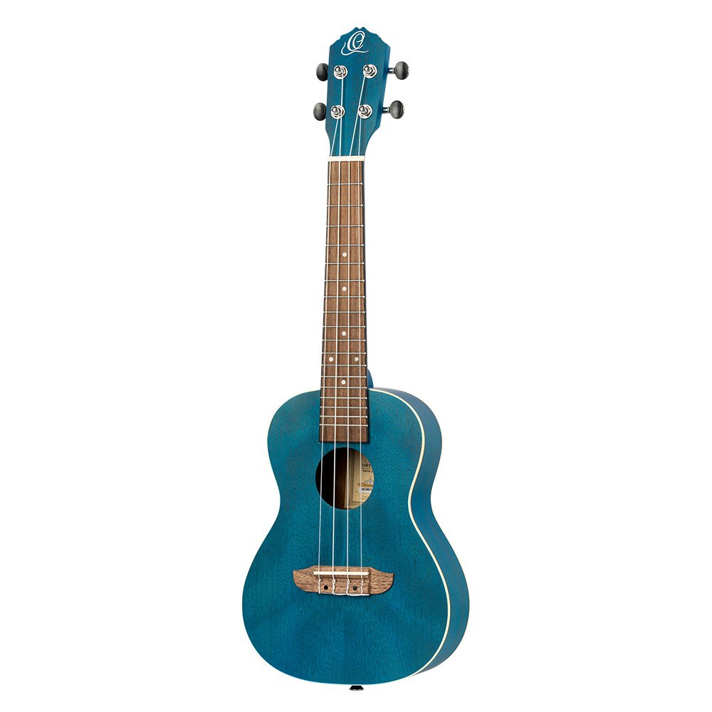 Ortega RUOCEAN Earth Series Concert Ukulele 4 String - Ocean Blue