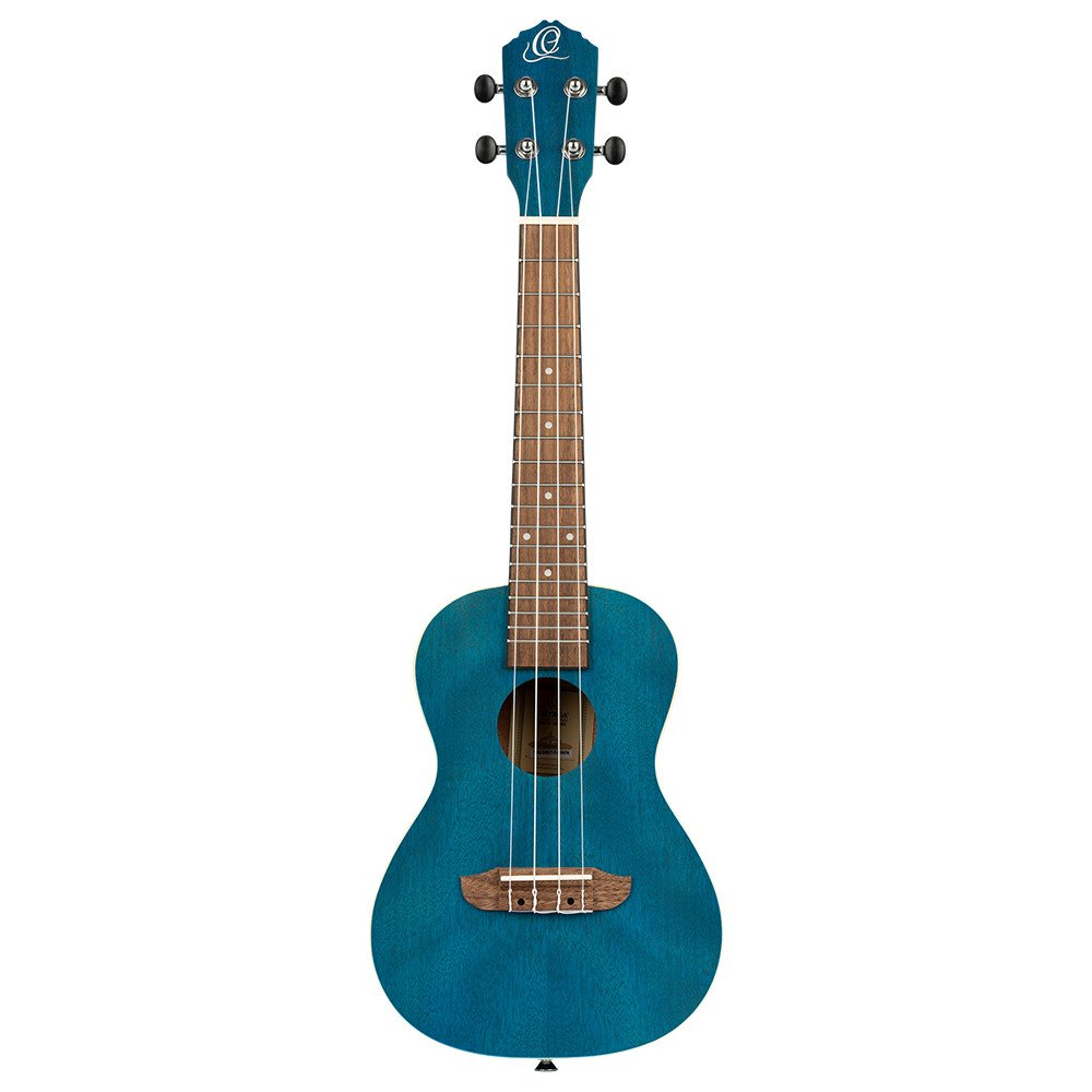 Ortega RUOCEAN Earth Series Concert Ukulele 4 String - Ocean Blue
