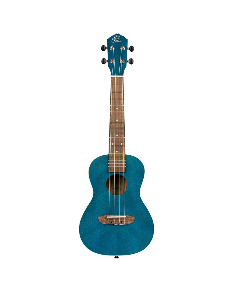 Ortega RUOCEAN Earth Series Concert Ukulele 4 String - Ocean Blue