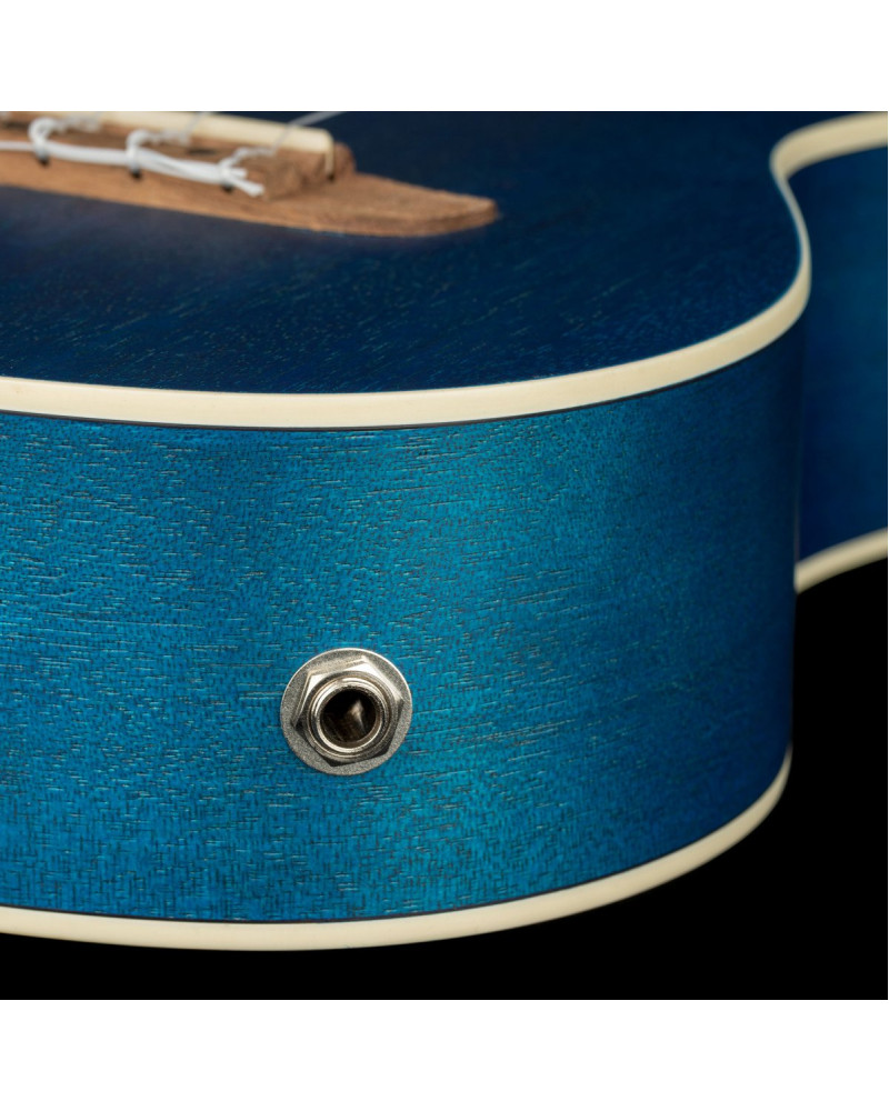 Ortega RUOCEAN-CE Earth Series Concert Preamp Ukulele 4 String - Ocean Blue