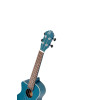 Ortega RUOCEAN-CE-L Earth Series Concert Preamp Ukulele 4 String Lefty - Ocean Blue