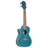 Ortega RUOCEAN-CE-L Earth Series Concert Preamp Ukulele 4 String Lefty - Ocean Blue