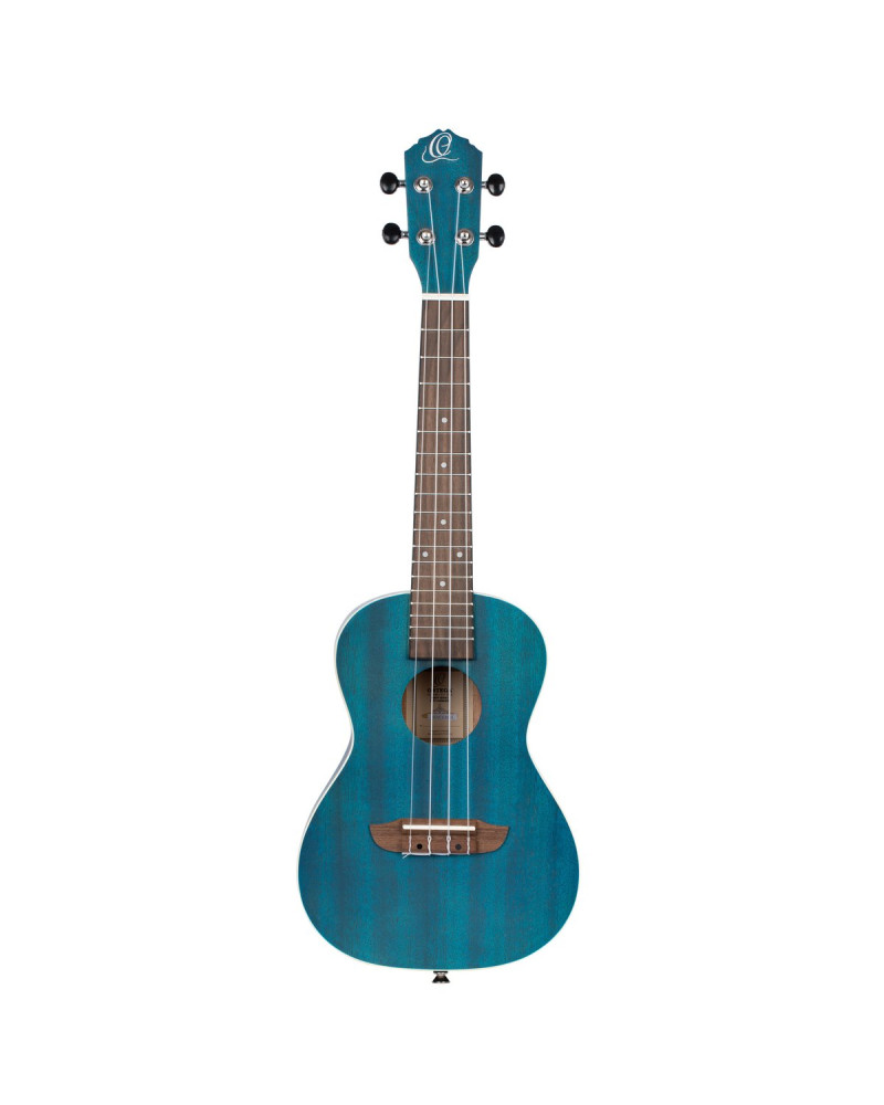 Ortega RUOCEAN-L Earth Series Concert Ukulele 4 String Lefty - Ocean Blue